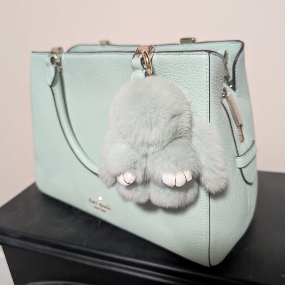 Kate Spade Leather Purse Satchel - Leila in Sea Water - Picture 2 of 7